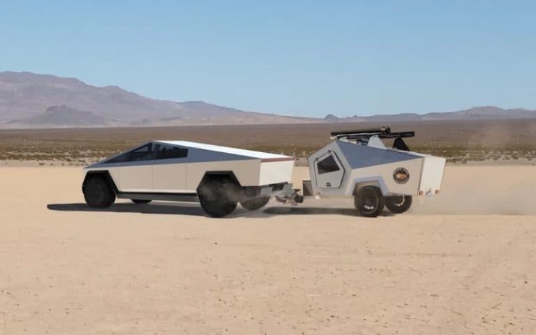 Can A Tesla Cybertruck Tow An RV Or Camper Trailer?